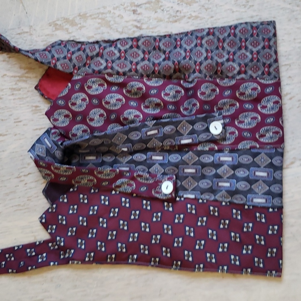 Purse Handmade Shoulder Bag from Ties  / one of a kind.